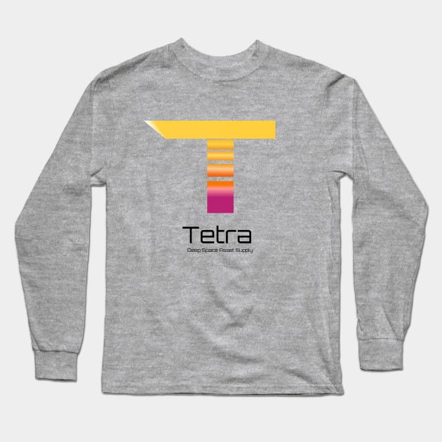 Tetra Logo 1 Long Sleeve T-Shirt by BlackStarAudioDrama